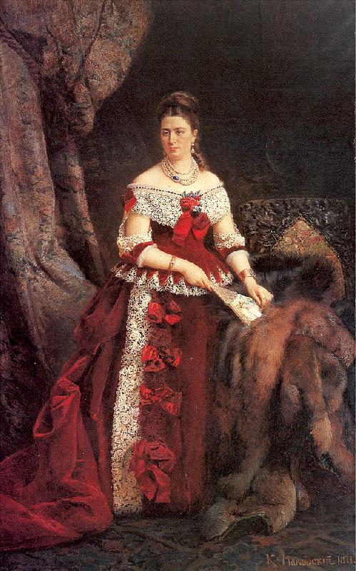 Makovsky, Konstantin Portrait of Countess Vera Zubova